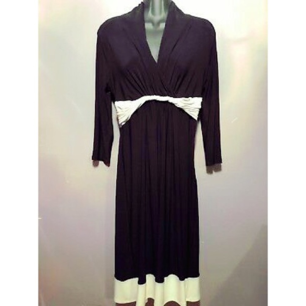 Jones New York Black knit dress